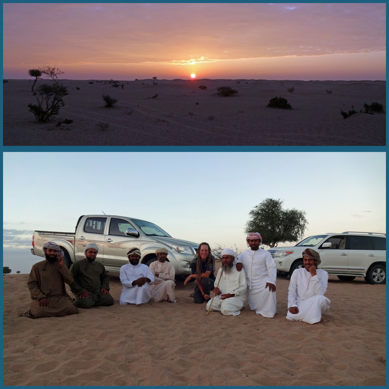 Im Oman wurde ich an einem Abend in ein Camp in der Wüste eingeladen und erhielt so einige sehr interessante Einblicke.