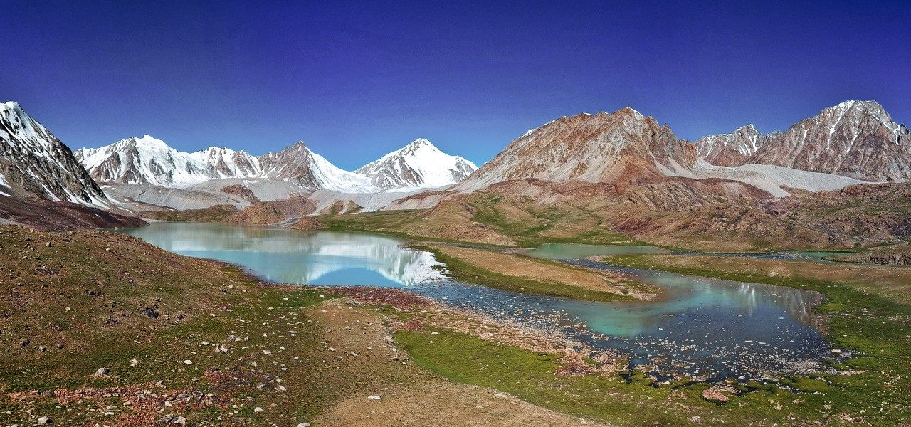 Mountain Lake in Afghanistan