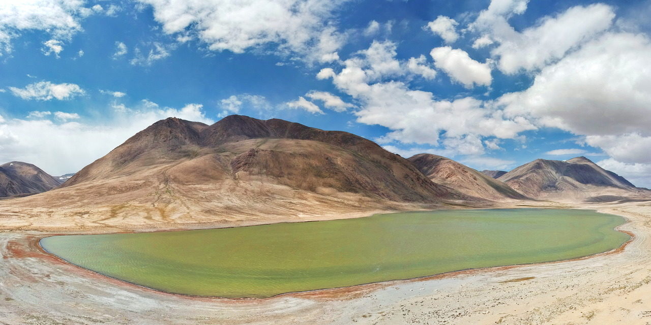 Khargush Lake in Tajikistan