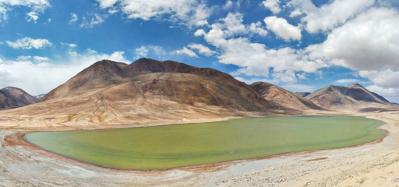 Khargush Lake in Tajikistan