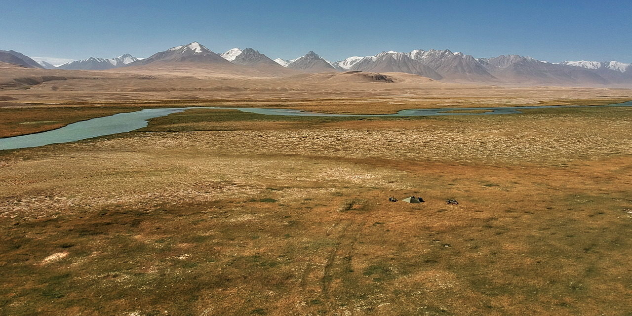 Zeltplatz in Tadschikistan