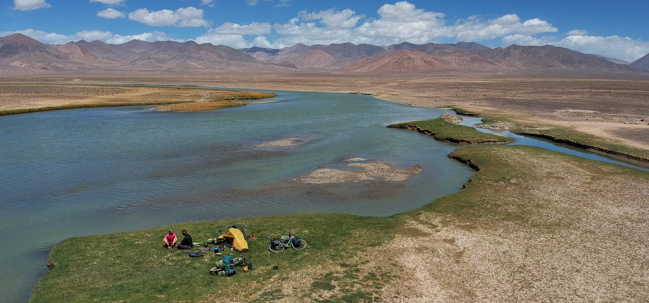 Camp in Tajikistan