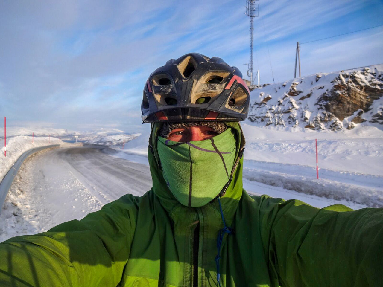 Kalter Gegenwind in Norwegen