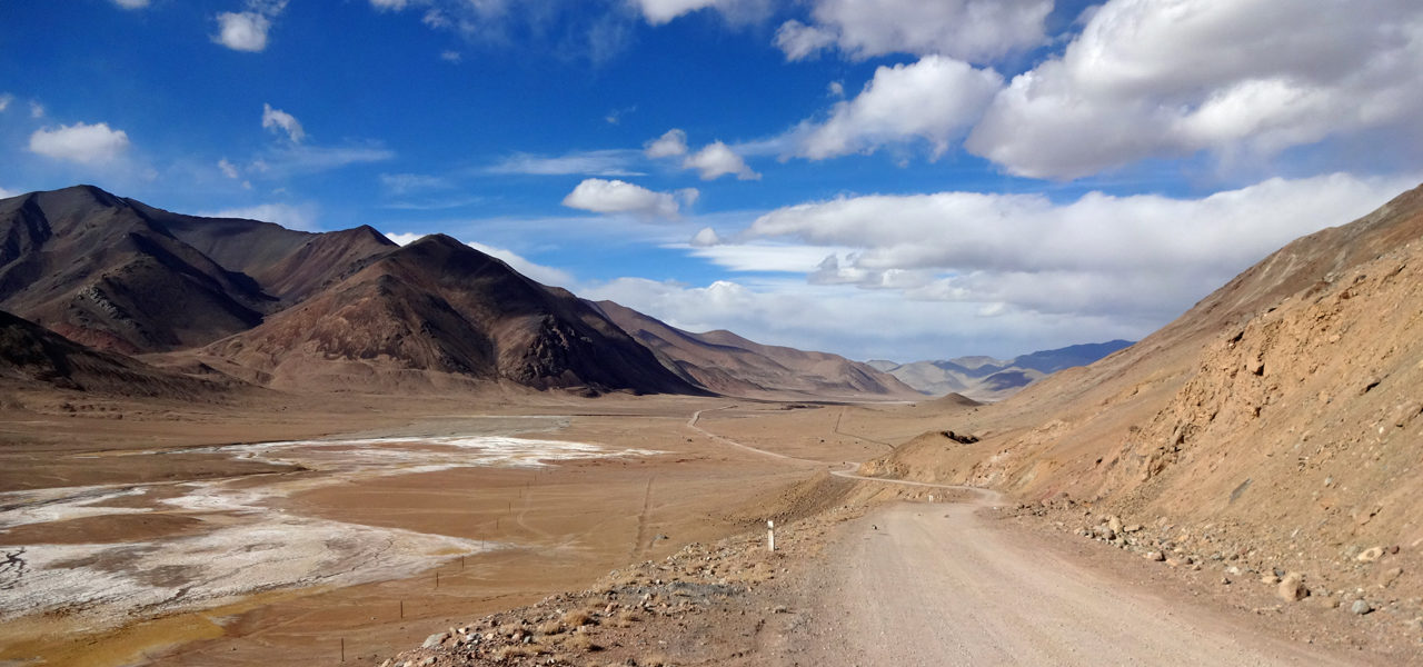 Pamir Highway in Tadschikistan