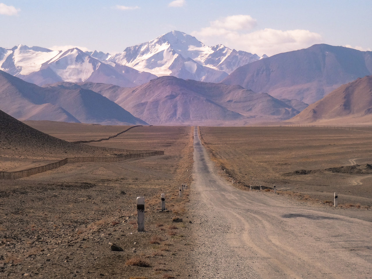 Pamir Highway in Tajikistan