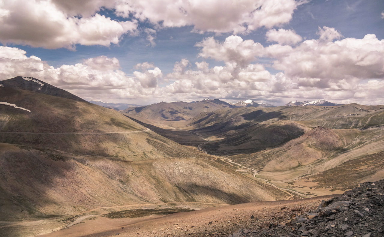 Blick auf die Moore Plains