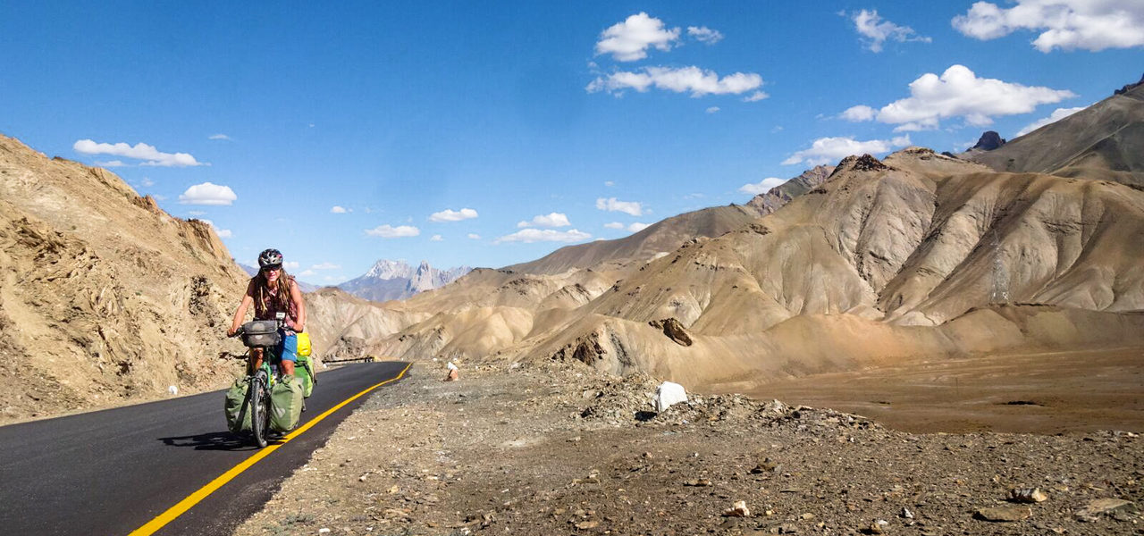 Srinagar-Leh-Highway in Indien