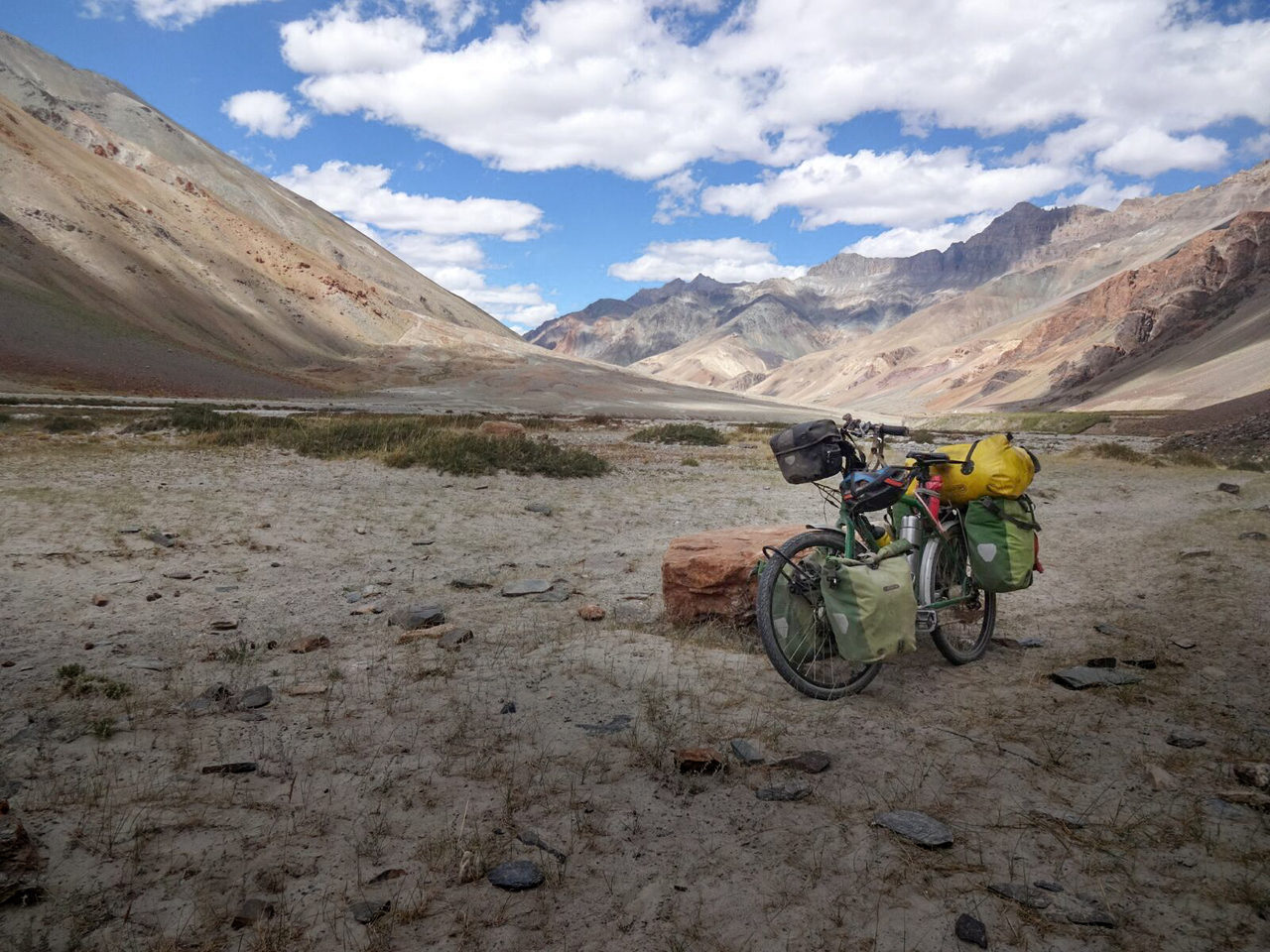 Auf dem Weg zum Shingo La in Indien