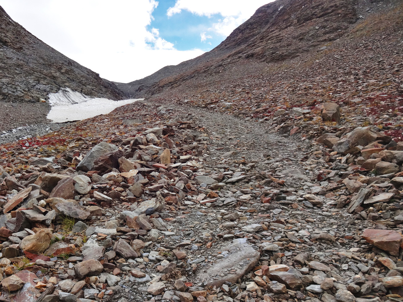 Monk's Road kurz vor dem Shingo La