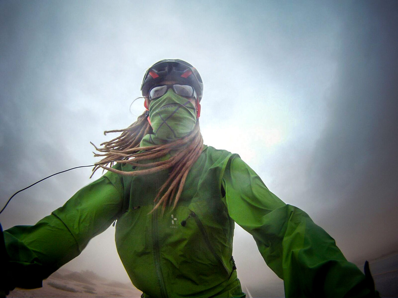 Sand storm in China