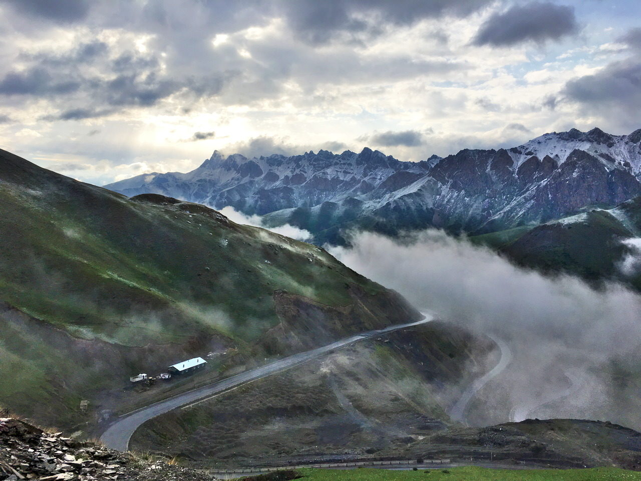 Morning in Kyrgyzstan