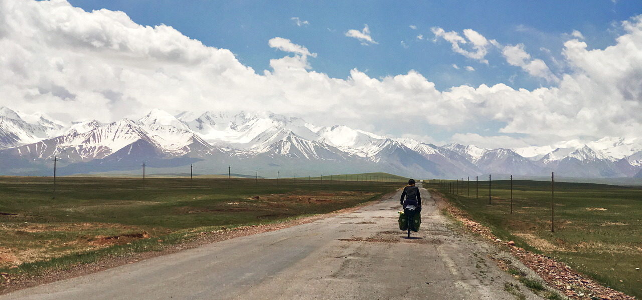 Aussicht in Kirgistan