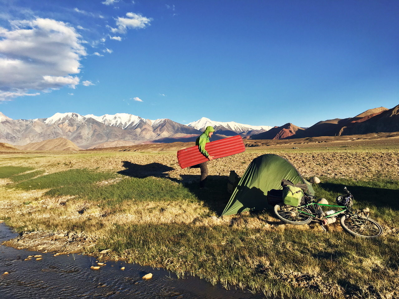 Camping in Tajikistan