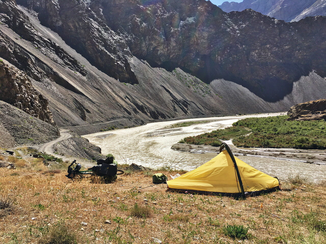 Tent Vela I from Exped in Tajikistan