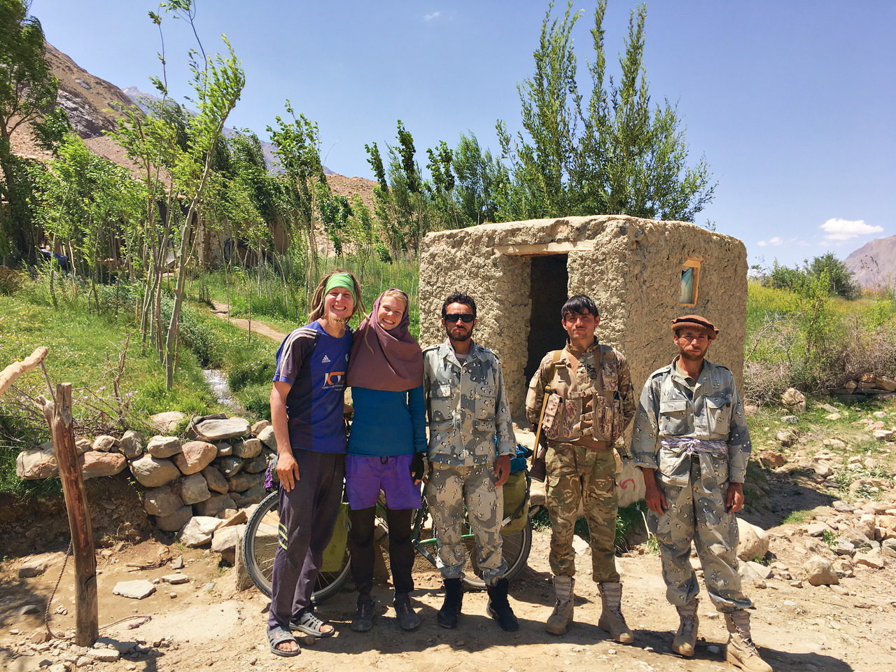 Checkpoint in Afghanistan