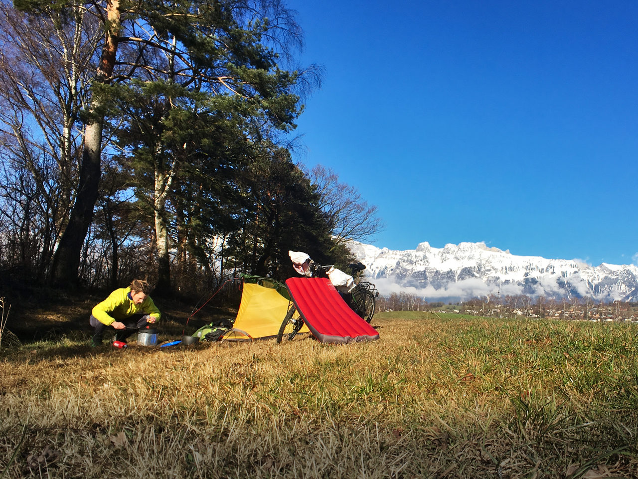 Sunny morning in Liechtenstein