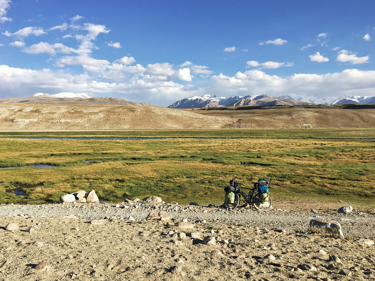 Zorkul National Park in Tadschikistan