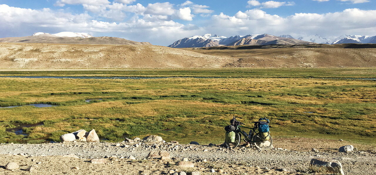 Zorkul National Park in Tadschikistan