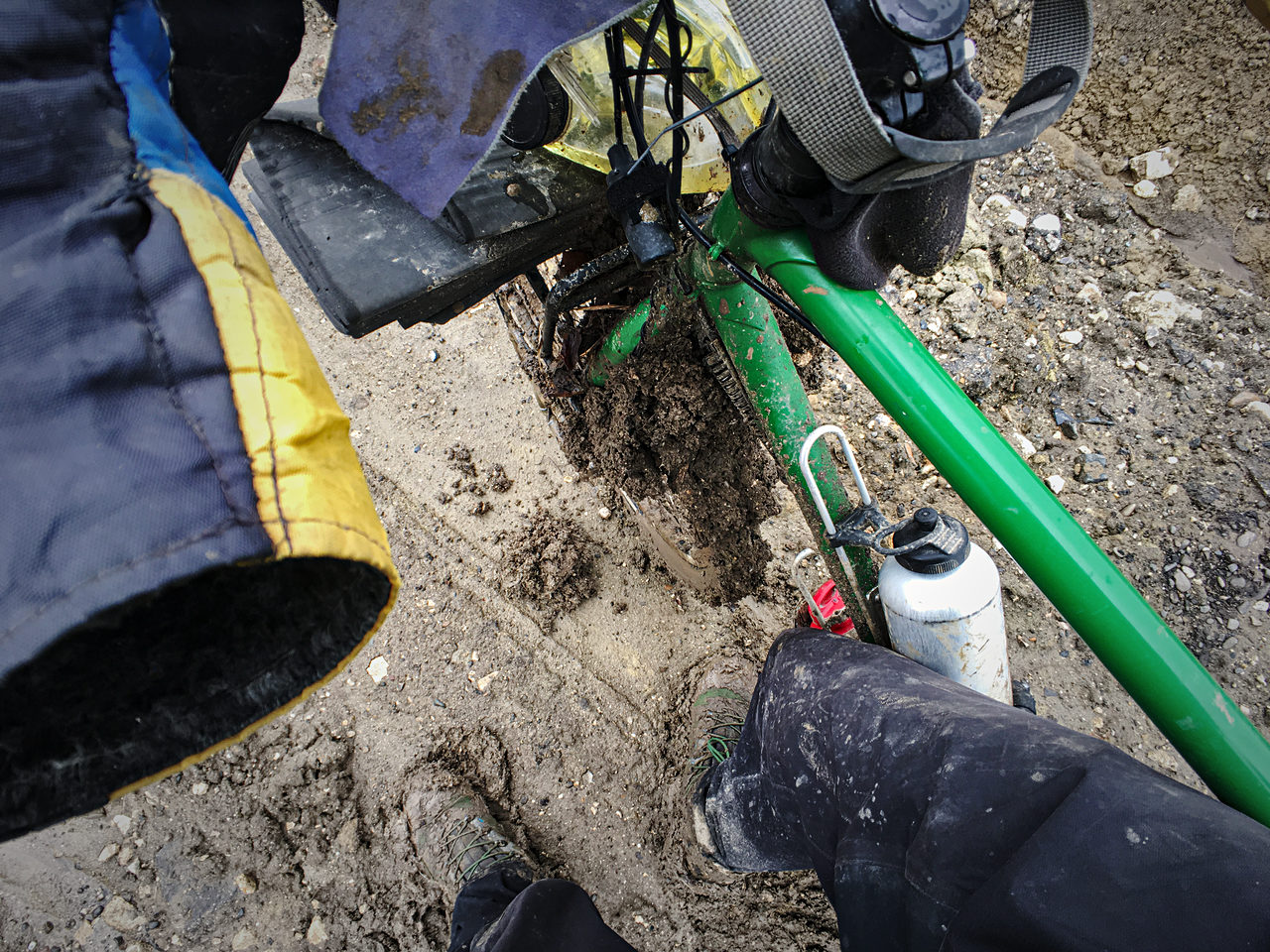 Sticky mud in Moldova