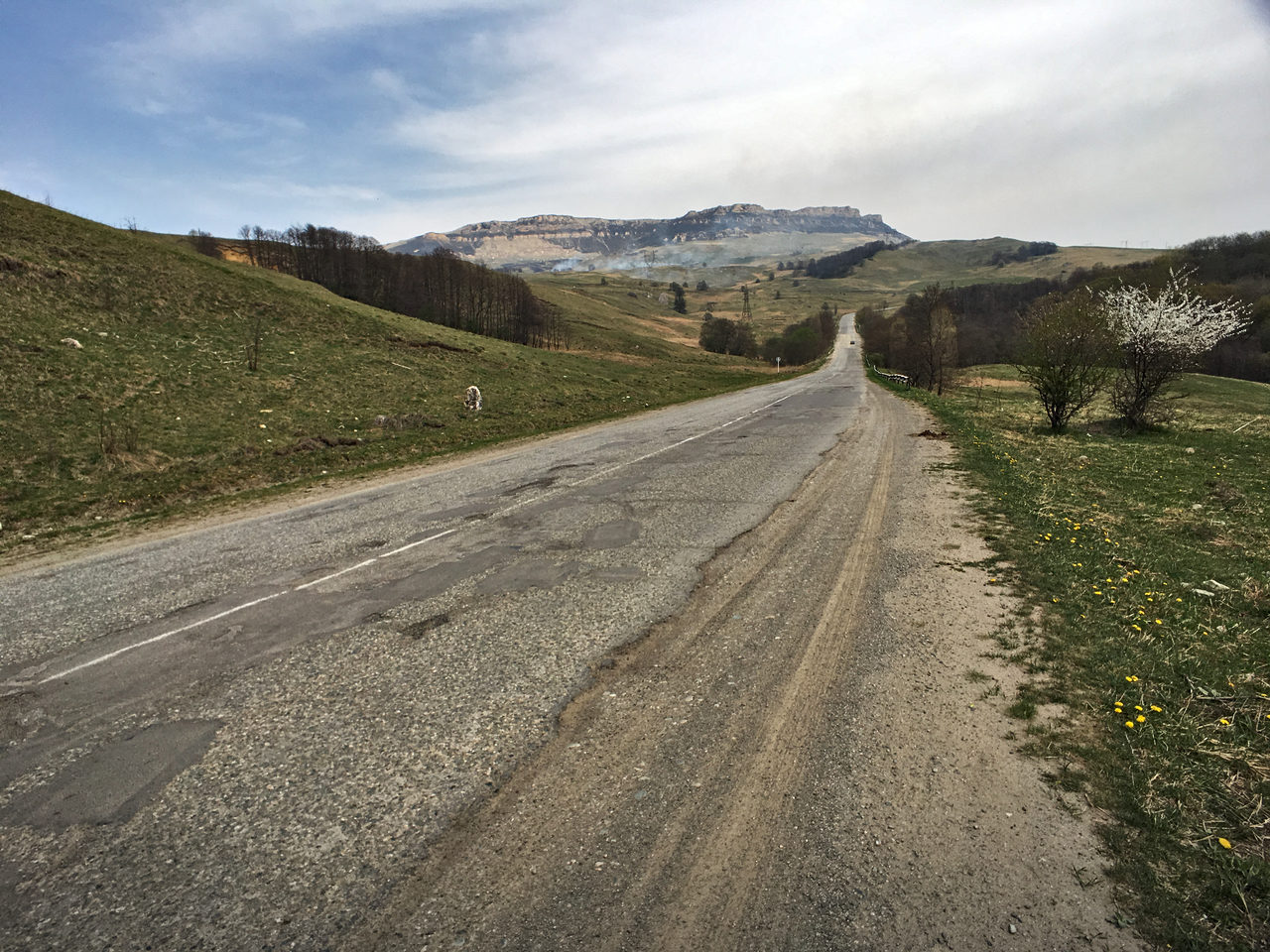 Landscape in the North Caucasus