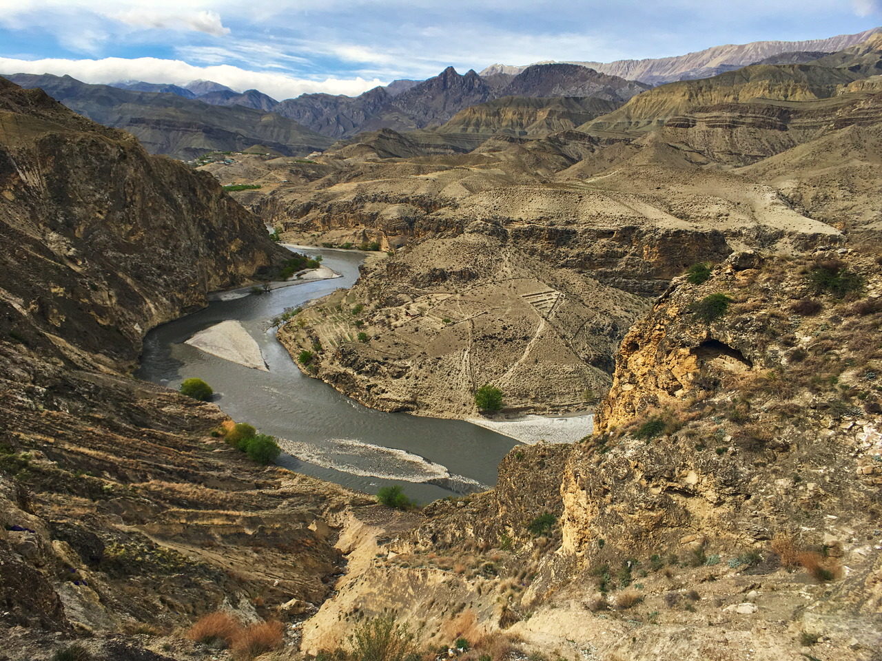 Berge in Dagestan