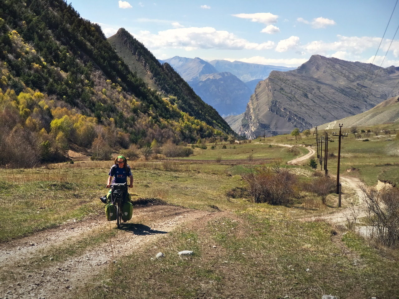 Dirt road in Dagestan