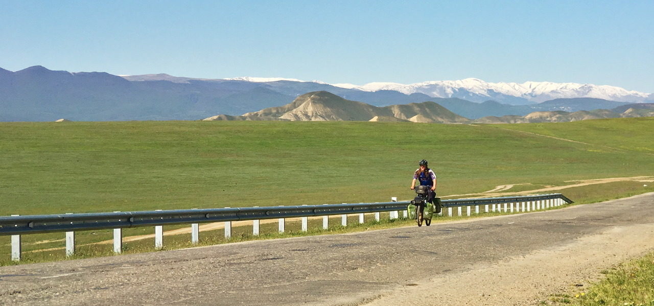 Cycling in Dagestan