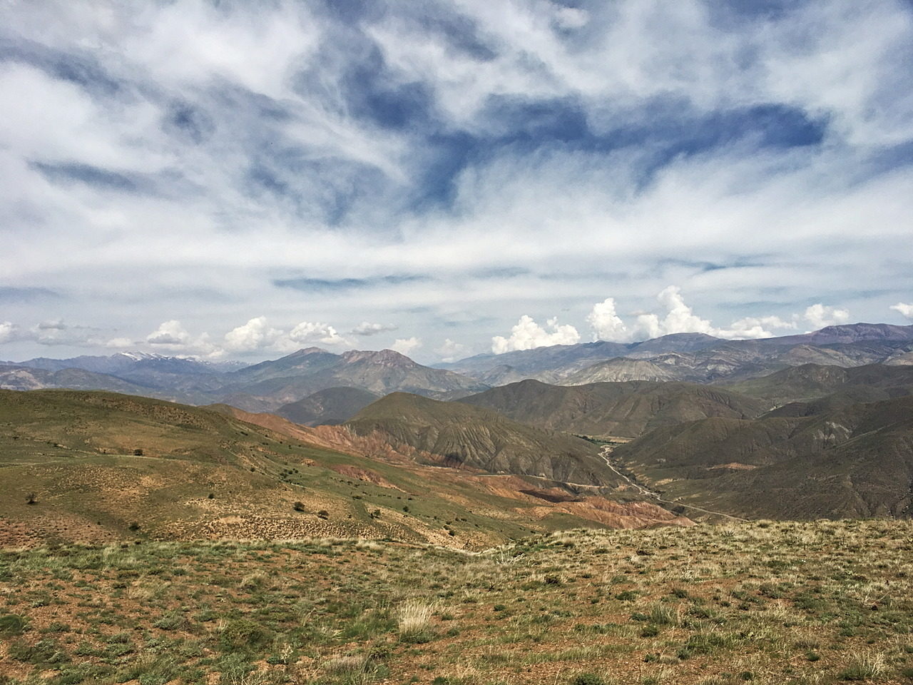 Berge in der Nähe von Teheran