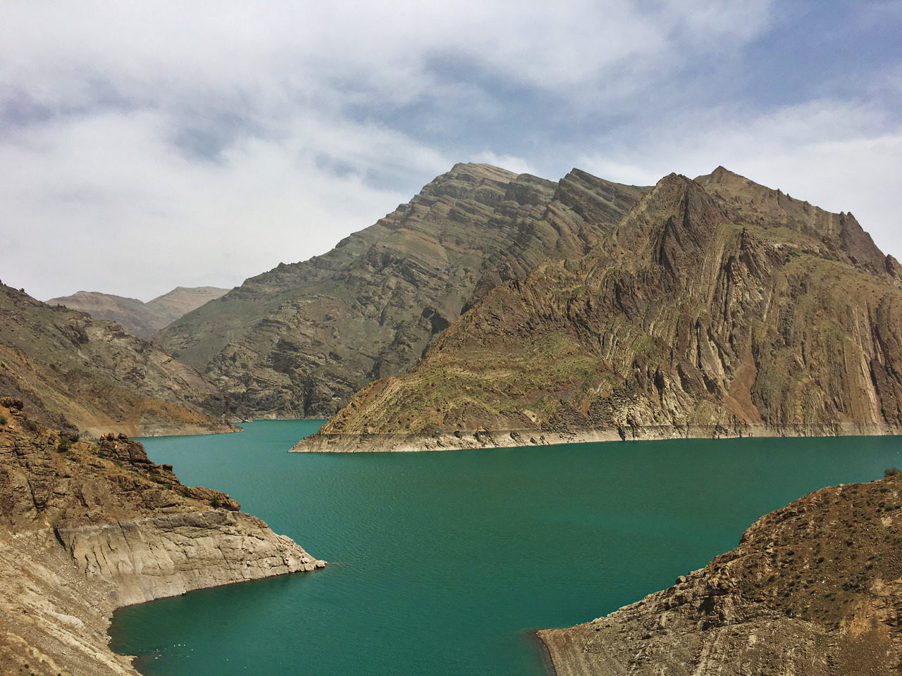 Amir Kabir Dam Lake in Iran