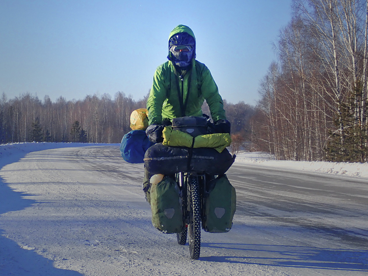 Unterwegs bei -35 Grad in Sibirien