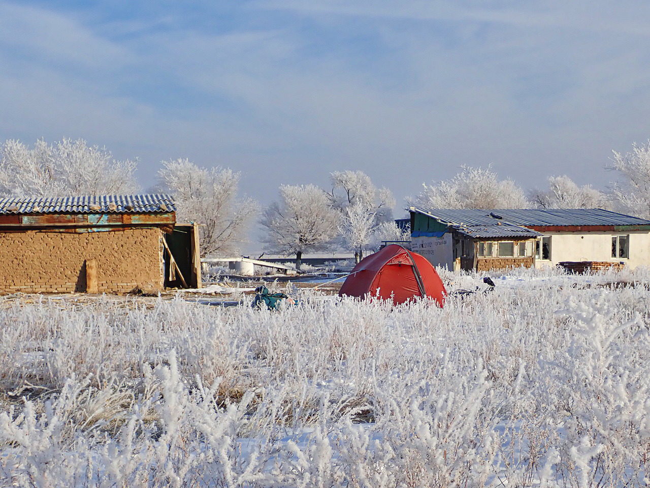 Morgen in Kasachstan