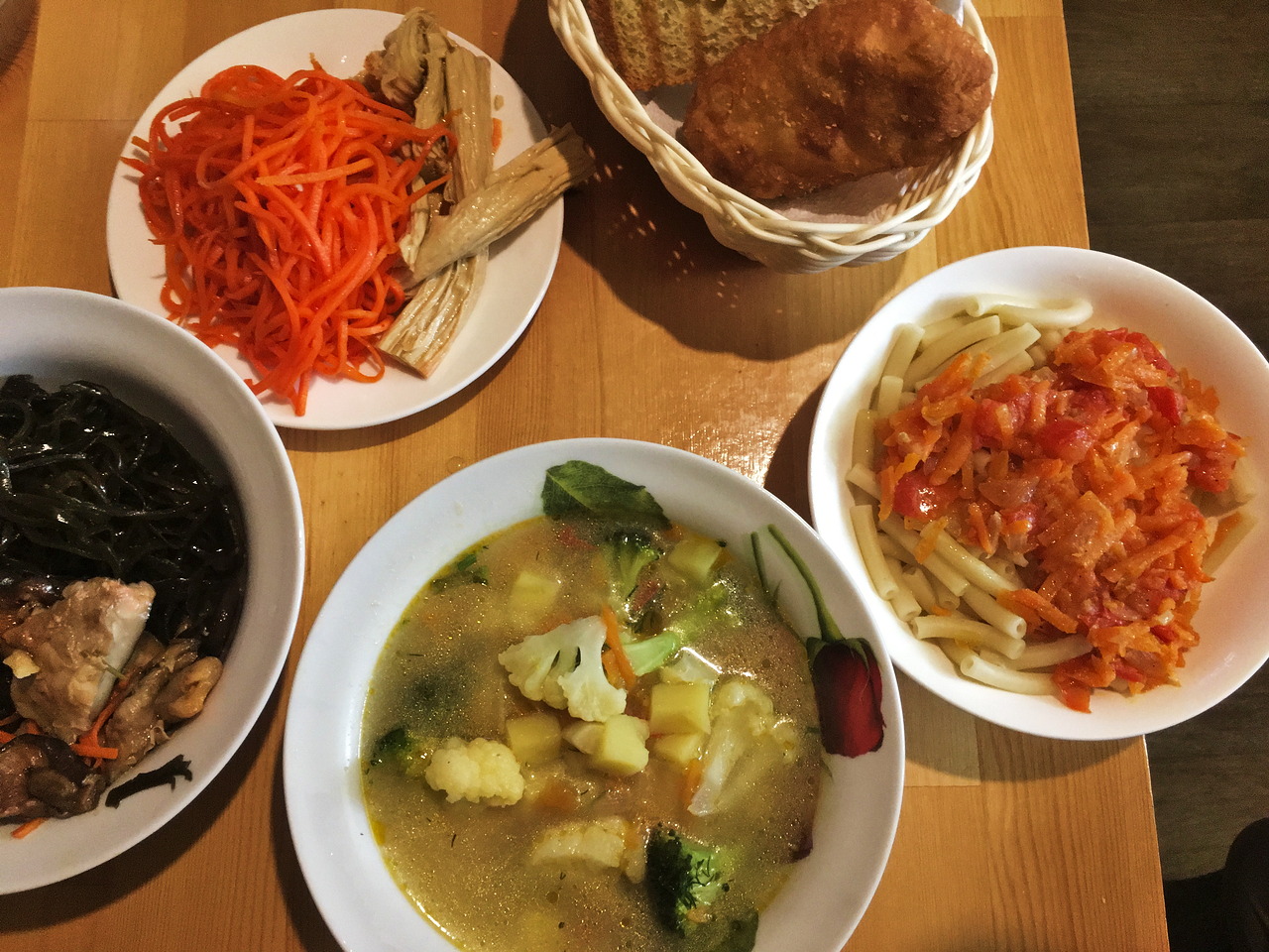 Amazing vegan food in Semey