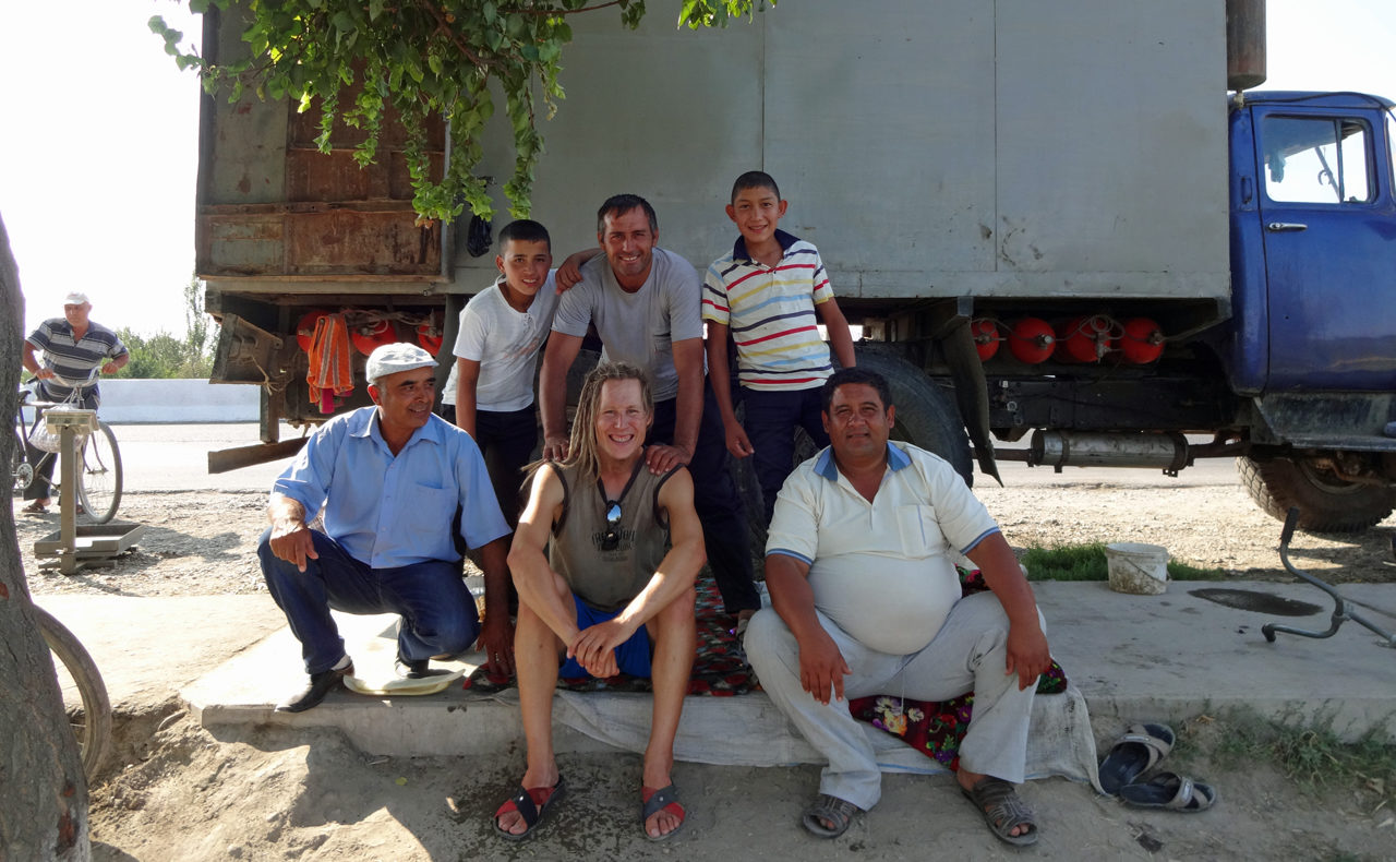 Uzbek Melon Seller